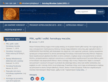 Tablet Screenshot of gwiazdologia.naszeszczescie.pl